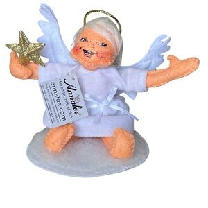 NWT Annalee Dolls 2022 Christmas 5in Starlight Angel Plush Poseable With Bag